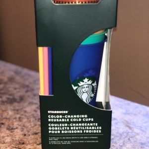 Starbucks COLOR CHANGING Reusable Cold Cups